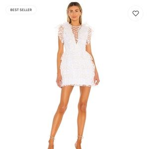 Revolve- Majorelle- Janey Mini Dress in White- XS